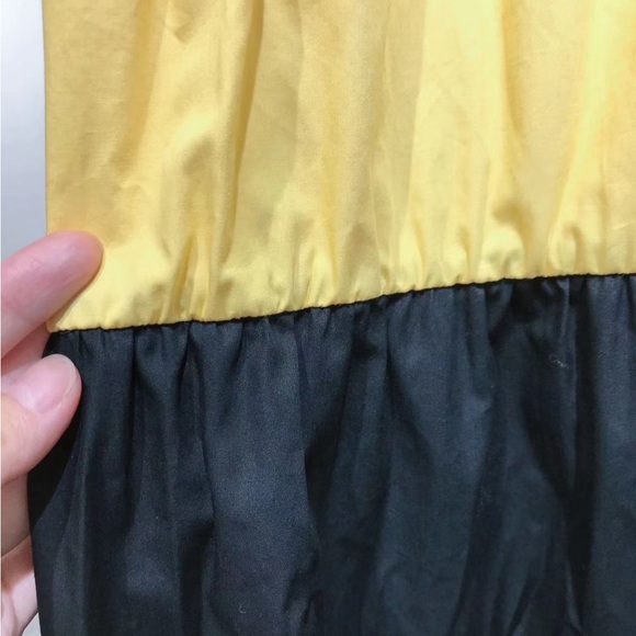 US 2 PLAN C Poplin Colorblock Maxi Dress NWT - Picture 6 of 10